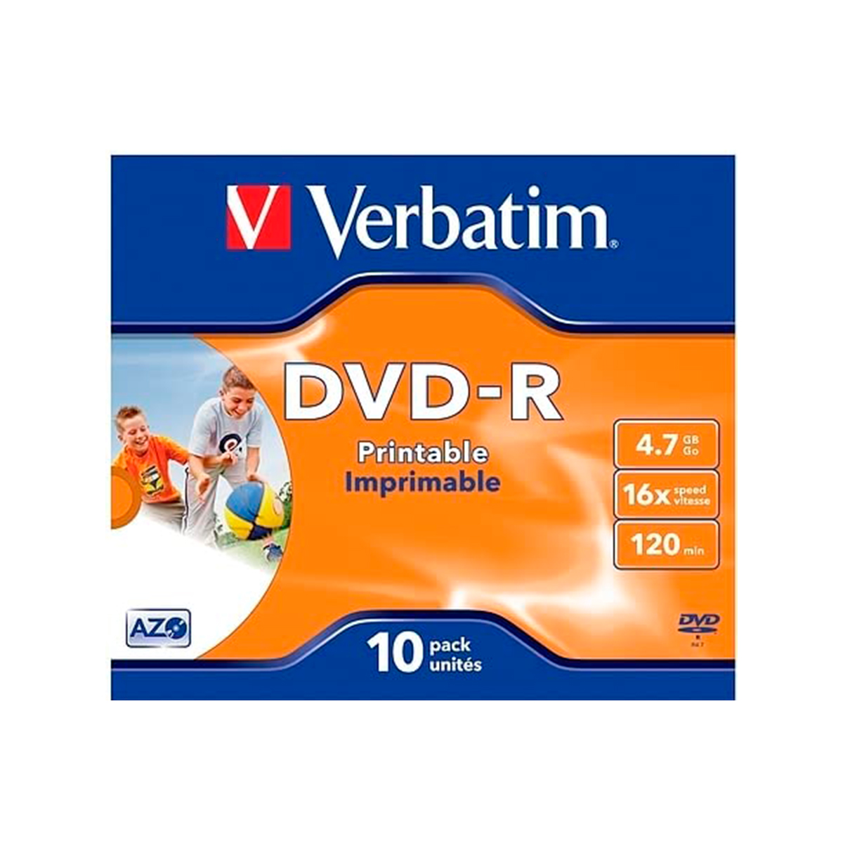 VERBATIM DVD-R 4.7GB  43521