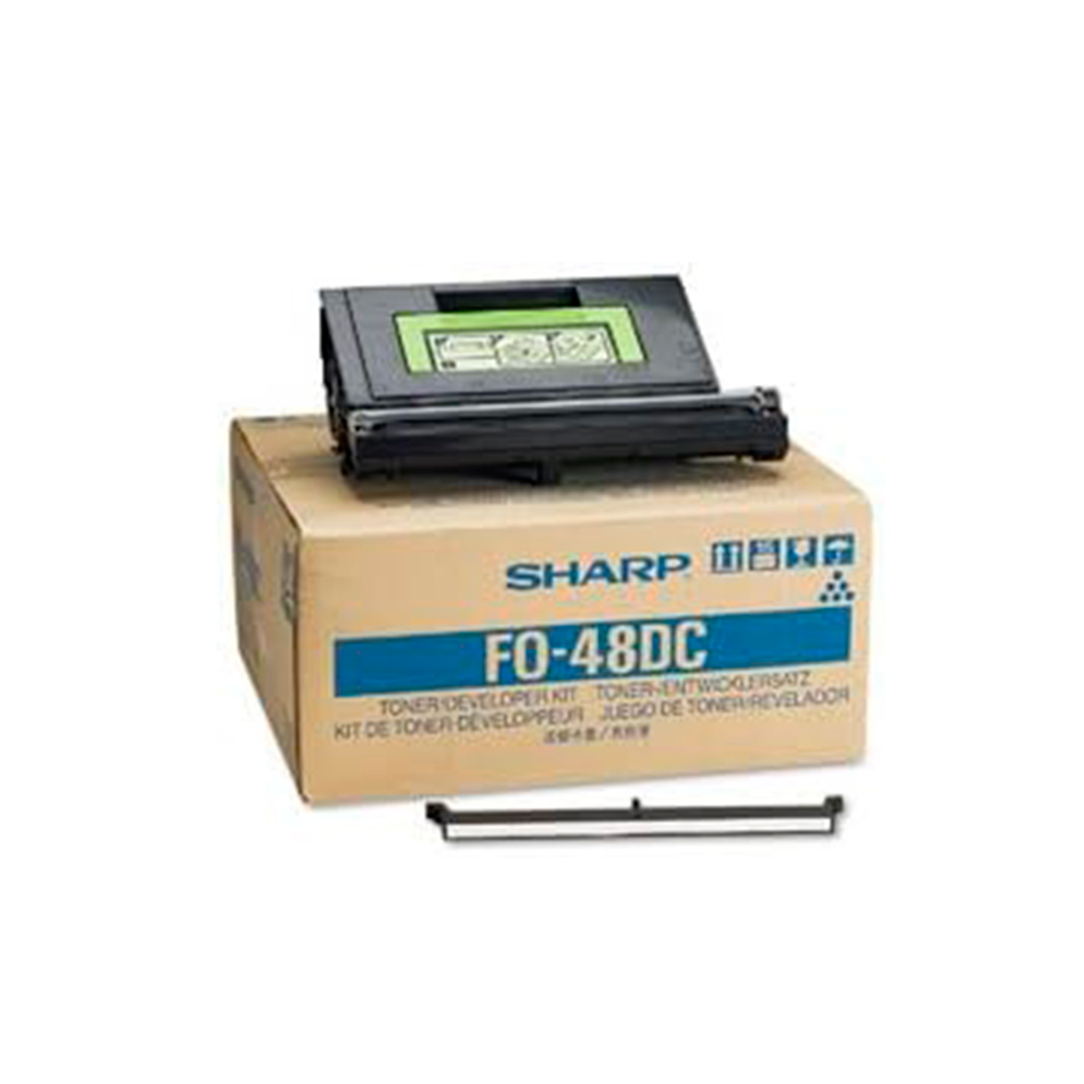 SHARP TONER+DEVELOPER FO48DC