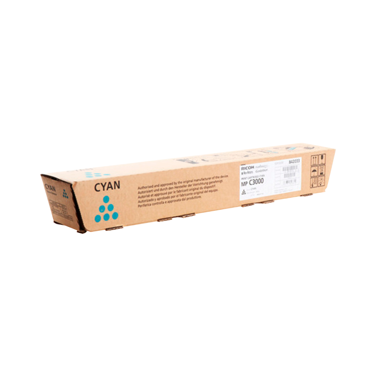 RICOH TONER CIAN 842033 884949