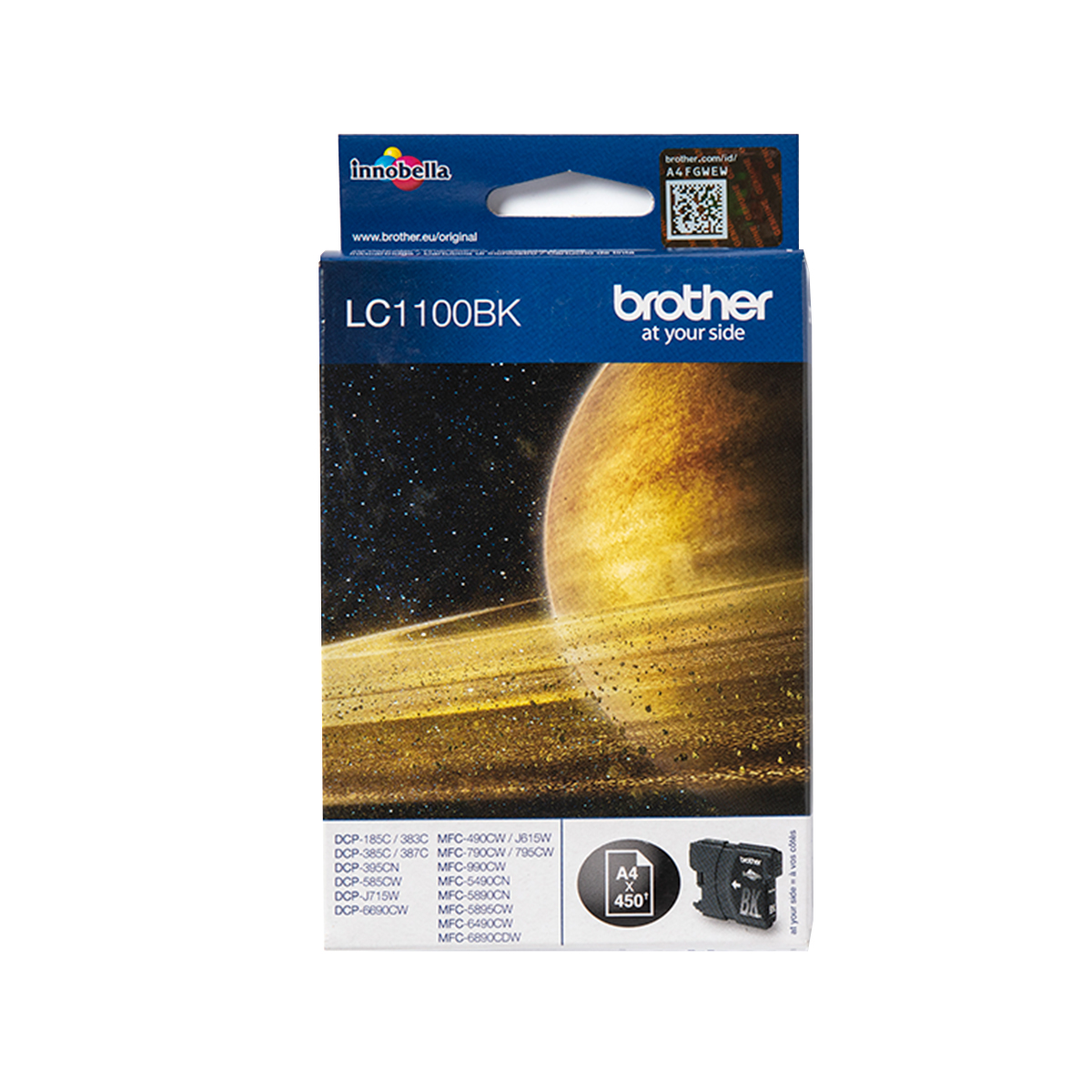 BROTHER TINTA NEGRO LC1100BK