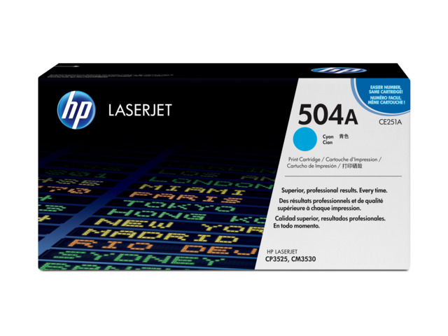 HP TONER CIAN 504A CE251A