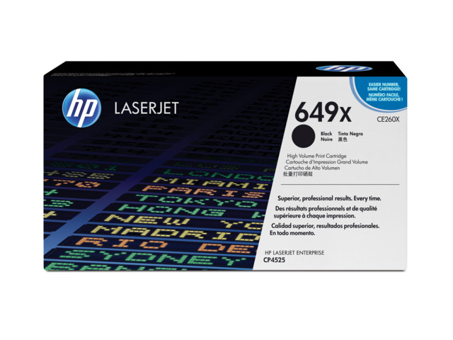 HP TONER NEGRO 649X CE260X