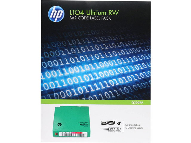 HP ETIQUETAS COD.BARRAS Q2009A