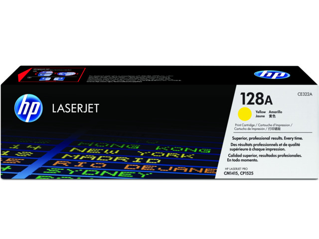 HP TONER AMARILLO 128A CE322A