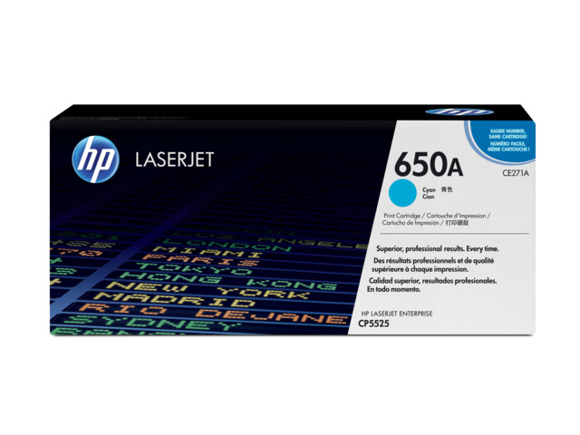 HP TONER CIAN 650A CE271A