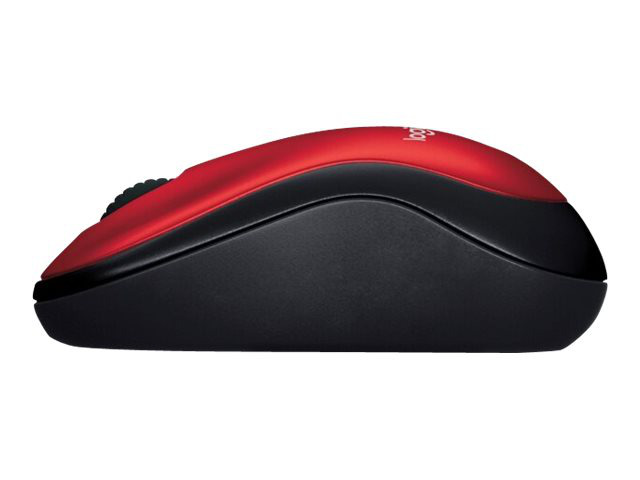 LOGITECH RATON M185 ROJO