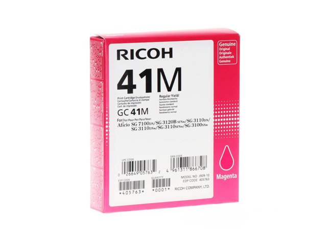 RICOH TINTA MAGENTA GC41M