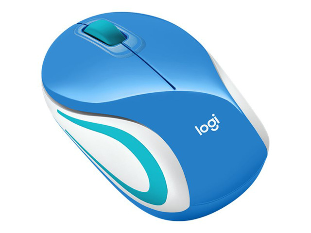 LOGITECH RATON M187 AZUL