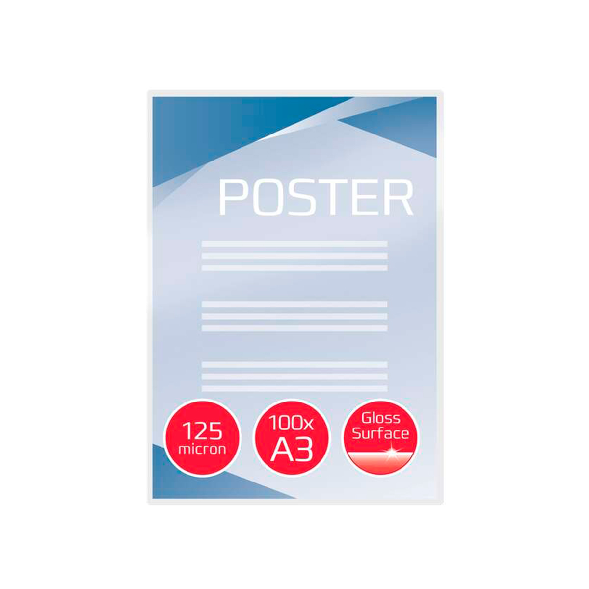 GBC BOLSAS PLASTIFICAR 3200725