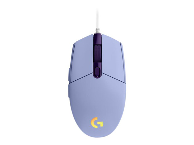 LOGITECH RATON G203 LILA