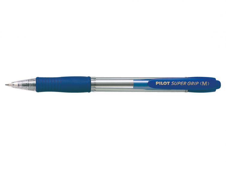 PILOT SUPER GRIP M AZUL 12U