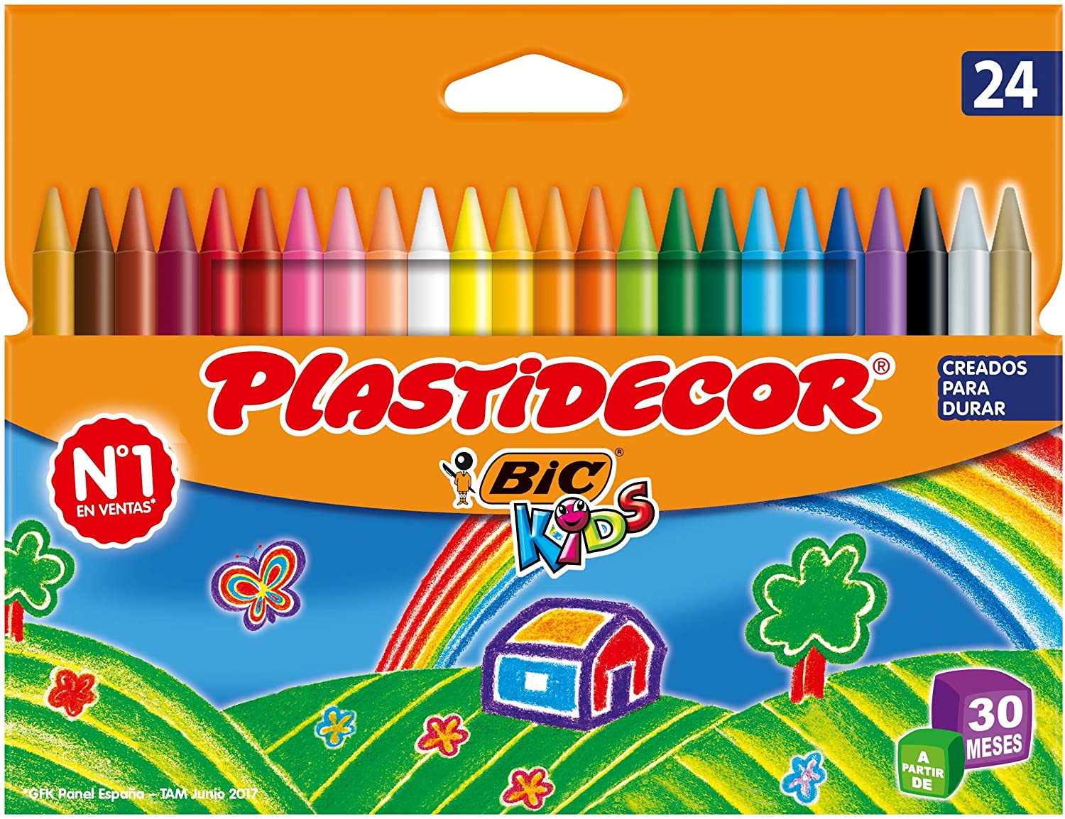 BIC KIDS CERA PLASTIDECOR 24U