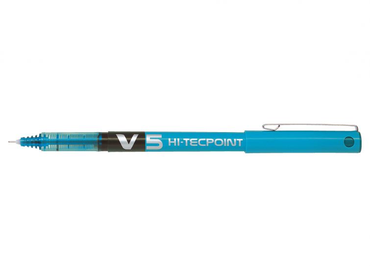 PILOT V5 PUNTA FINA AZUL CLARO