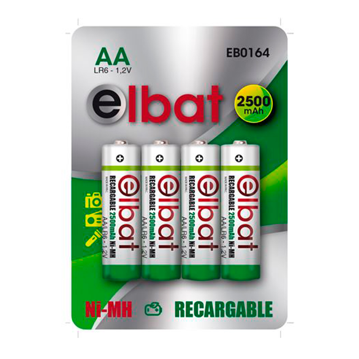 ELBAT PILAS RECARGABLES AA LR6