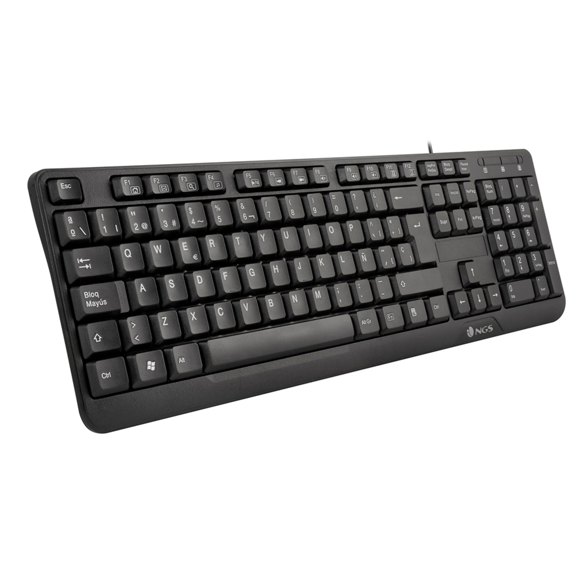 NGS TECLADO MULTIMEDIA USB