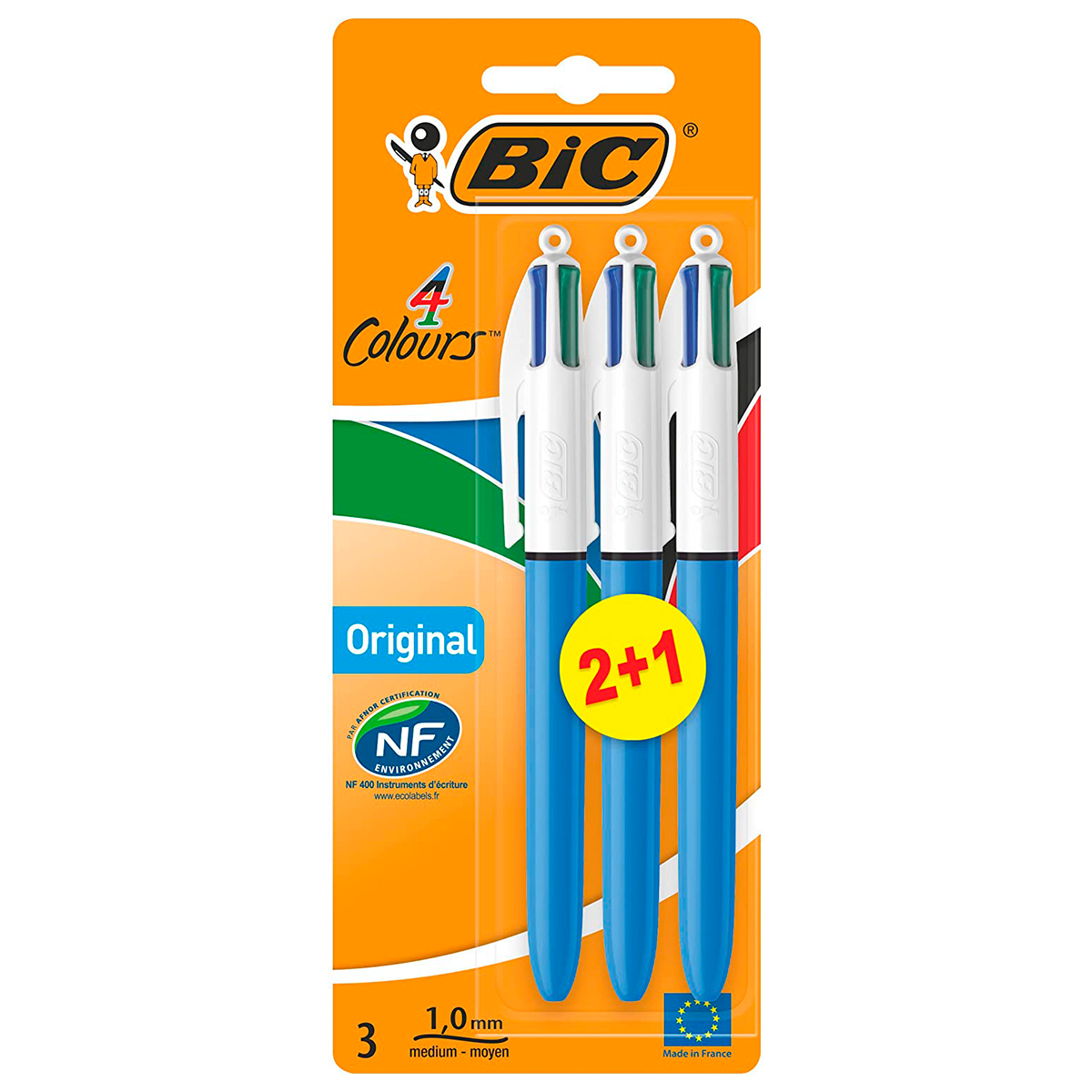 BIC 4 COLOURS BOLGRAFO 3U