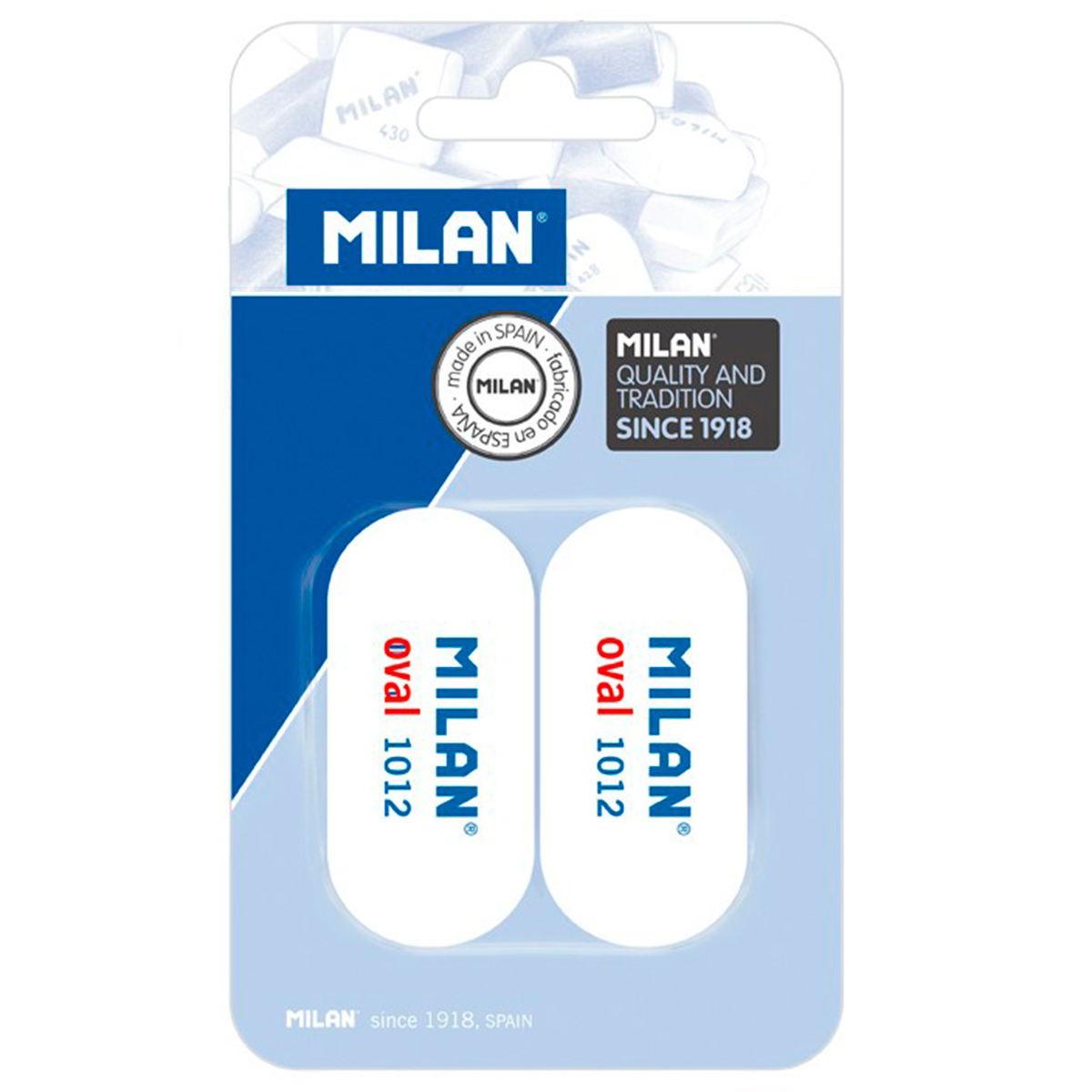 MILAN PACK GOMAS BORRAR 2U