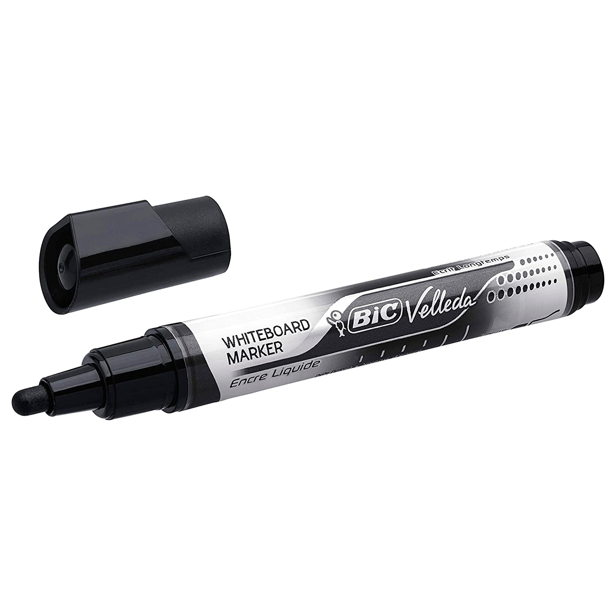 BIC MARCADOR PIZARRA NEGRO 12U