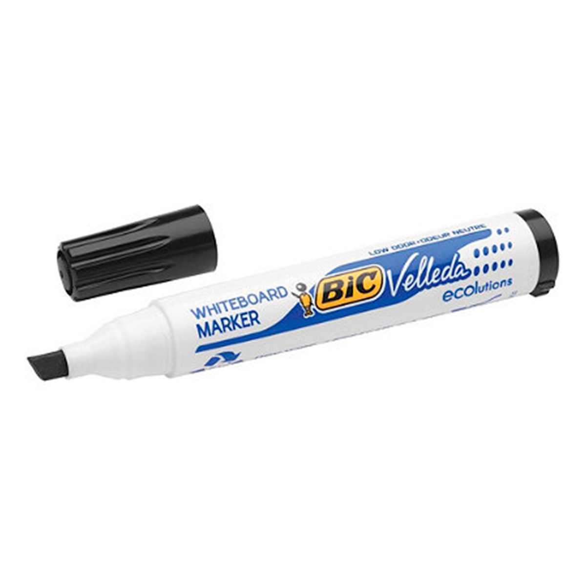 BIC MARCADOR PIZARRA NEGRO 12U