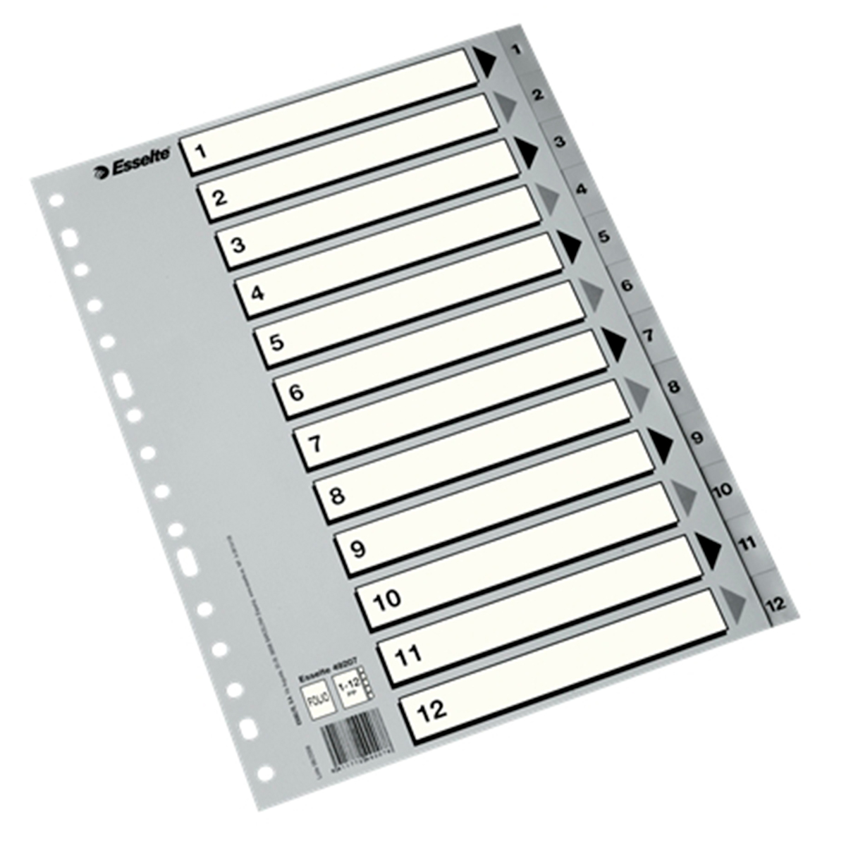 ESSELTE INDICE NUME 1-12 - 50U