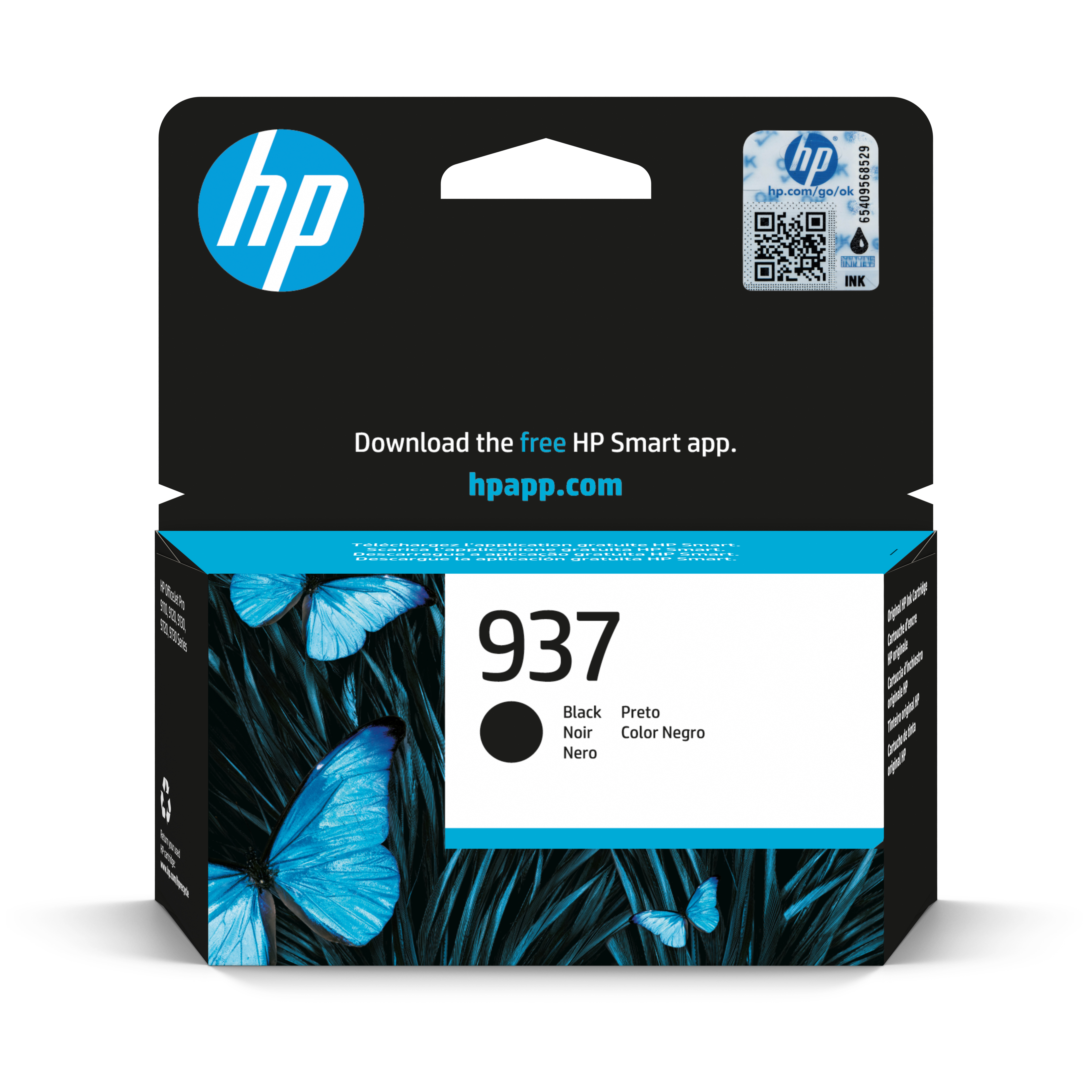 HP TINTA NEGRO 937 4S6W5NE