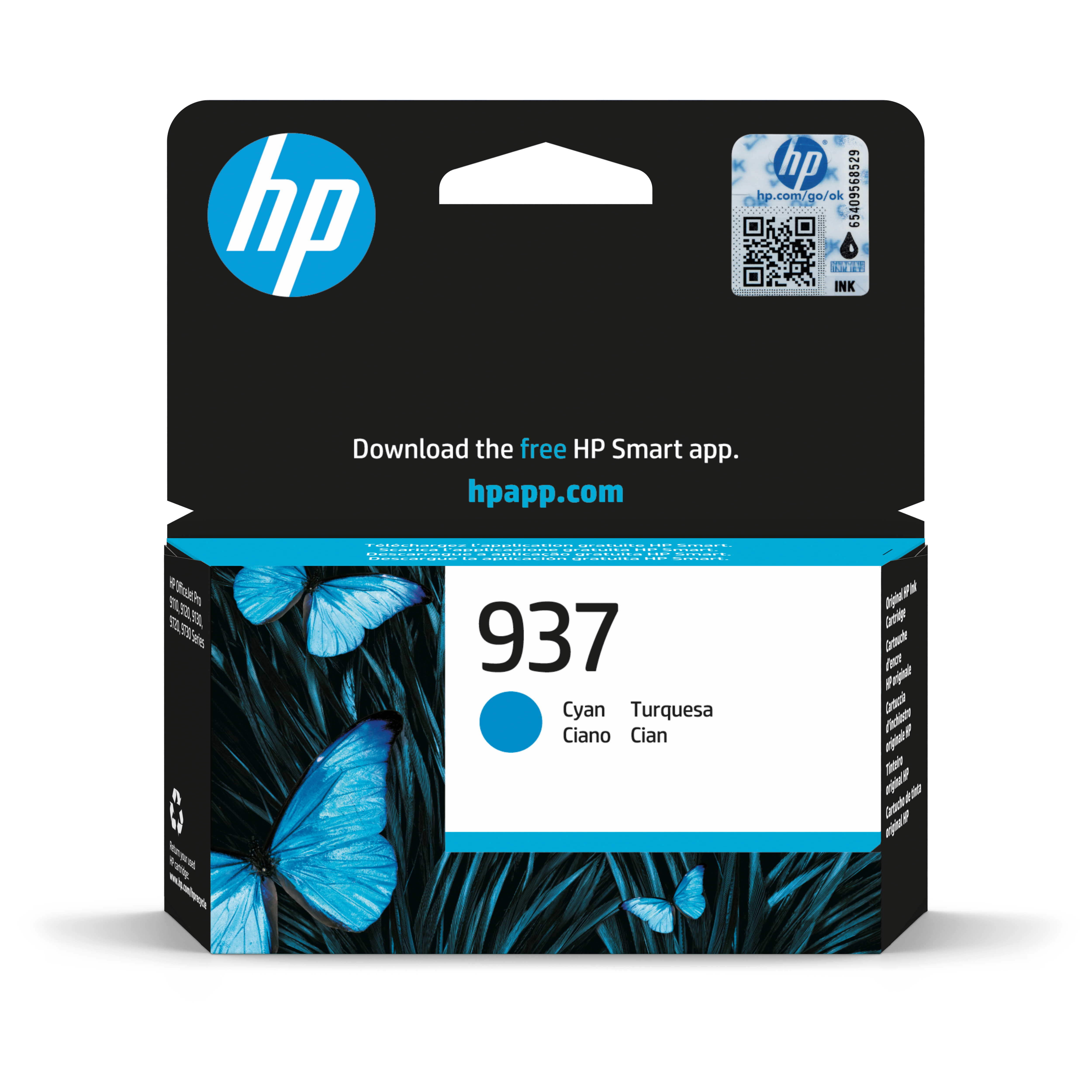 HP TINTA CIAN 937 4S6W2NE