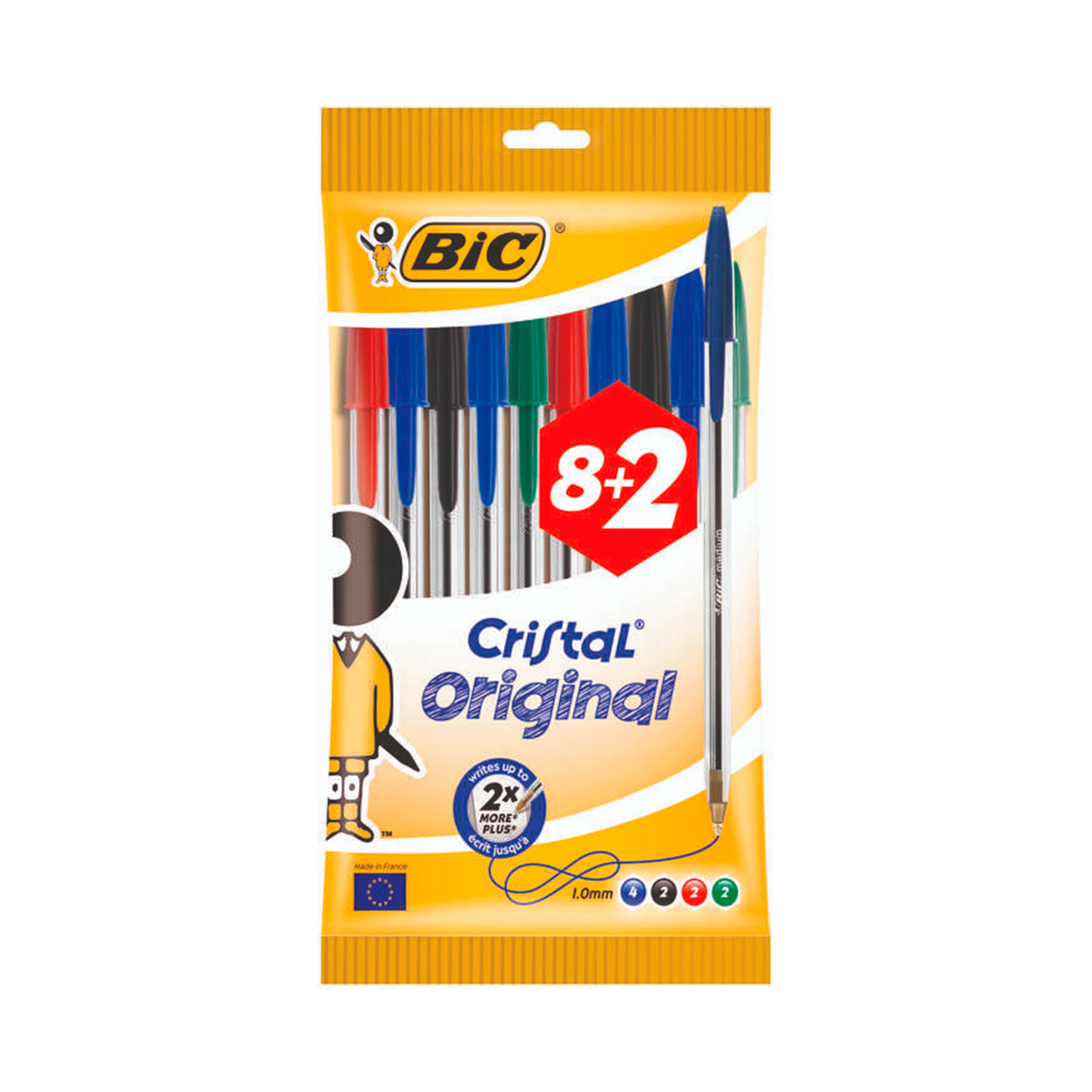 BIC BOLI 10U CRISTAL ORIGINAL