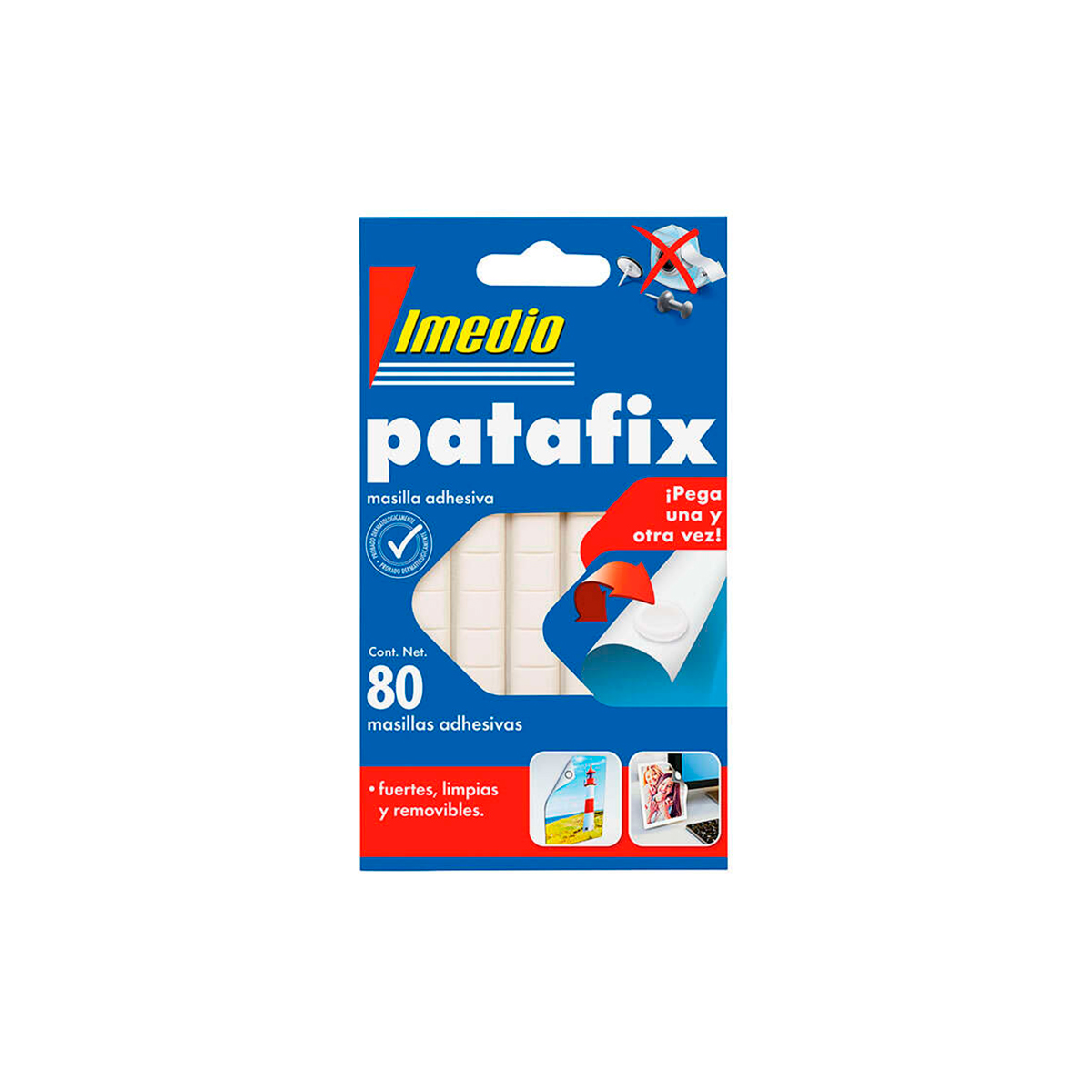 IMEDIO MASILLA 80U PATAFIX 12U