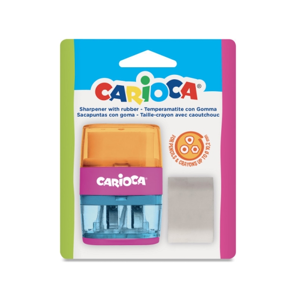 CARIOCA SACAPUNTAS 2 ORIFICIOS