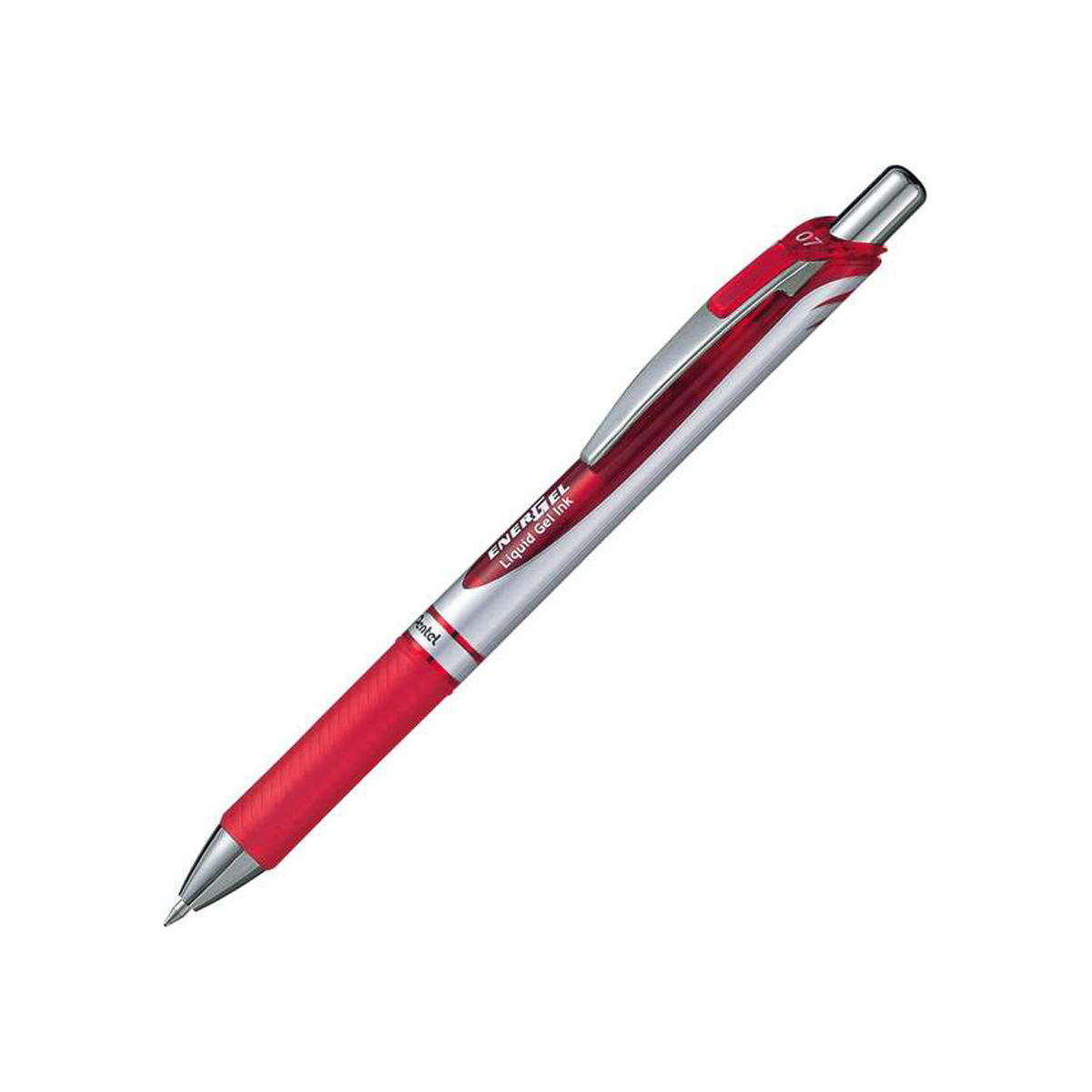 PENTEL TINTA GEL 0.7 ROJO 12U