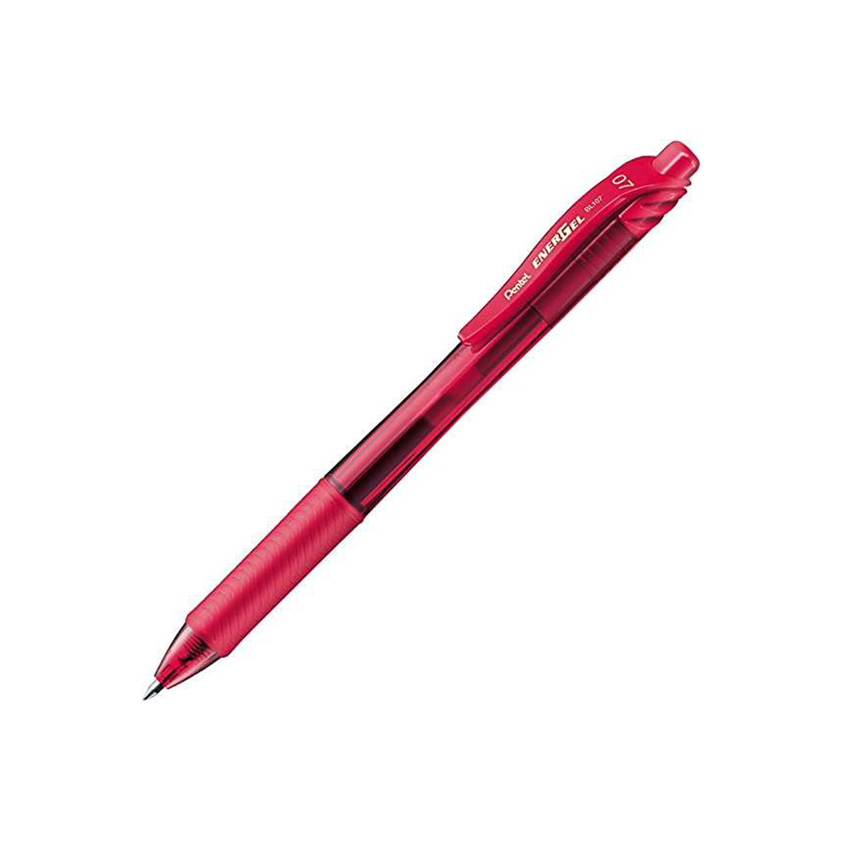 PENTEL TINTA GEL 0.7 ROJO 12U