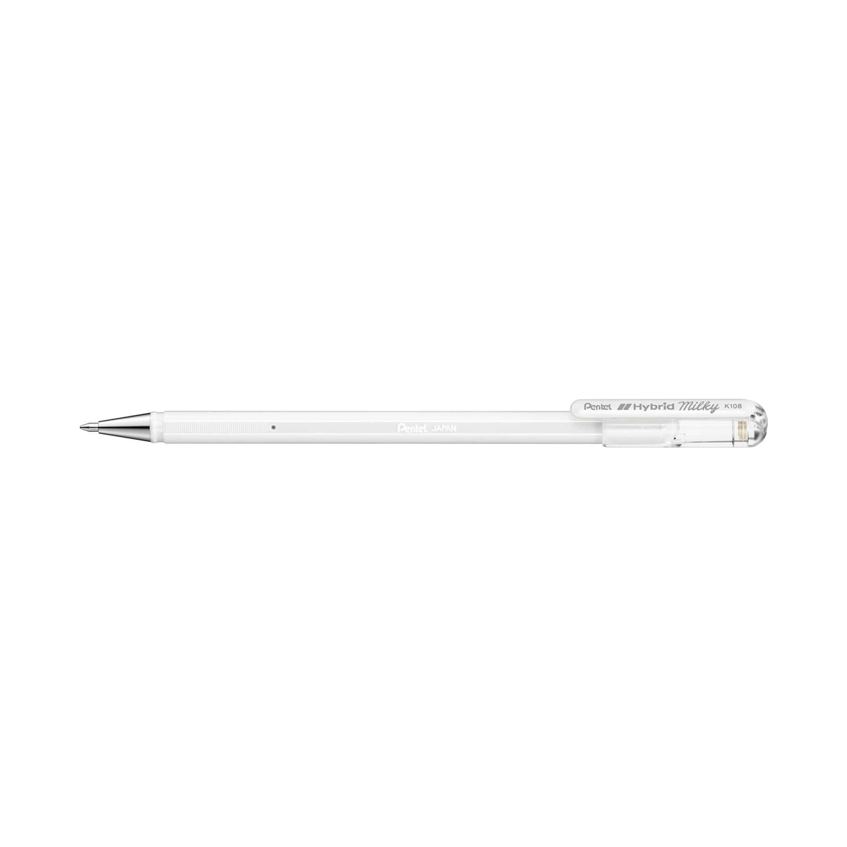 PENTEL TINTA GEL 0.8 BLANC 12U