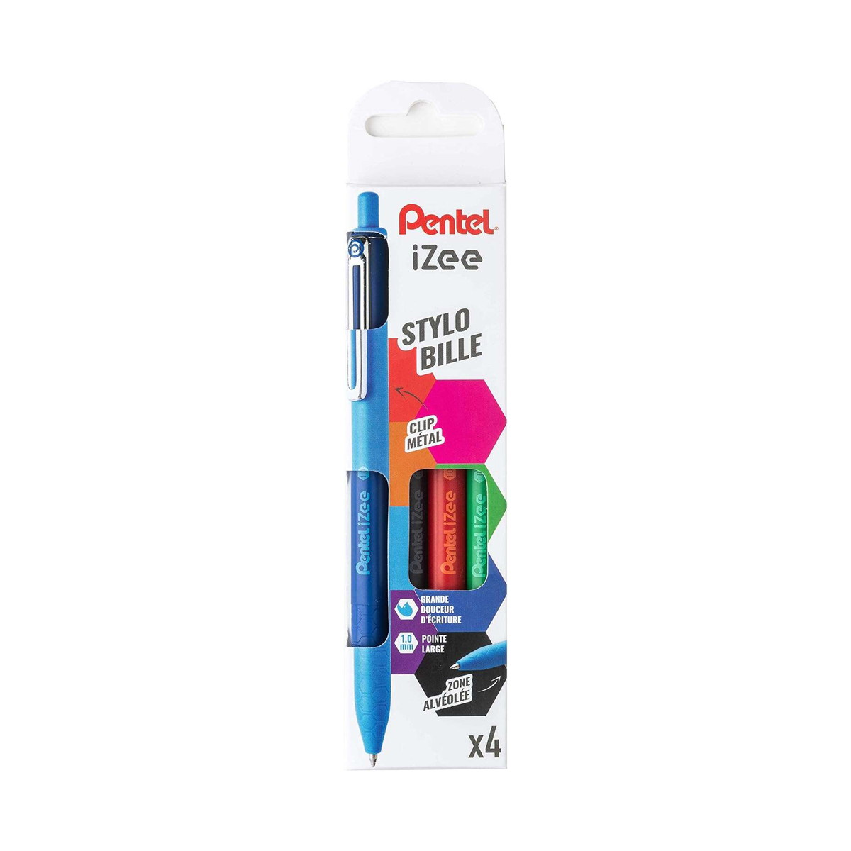 PENTEL BOLIGRAFO 0.7 SURTID 4U