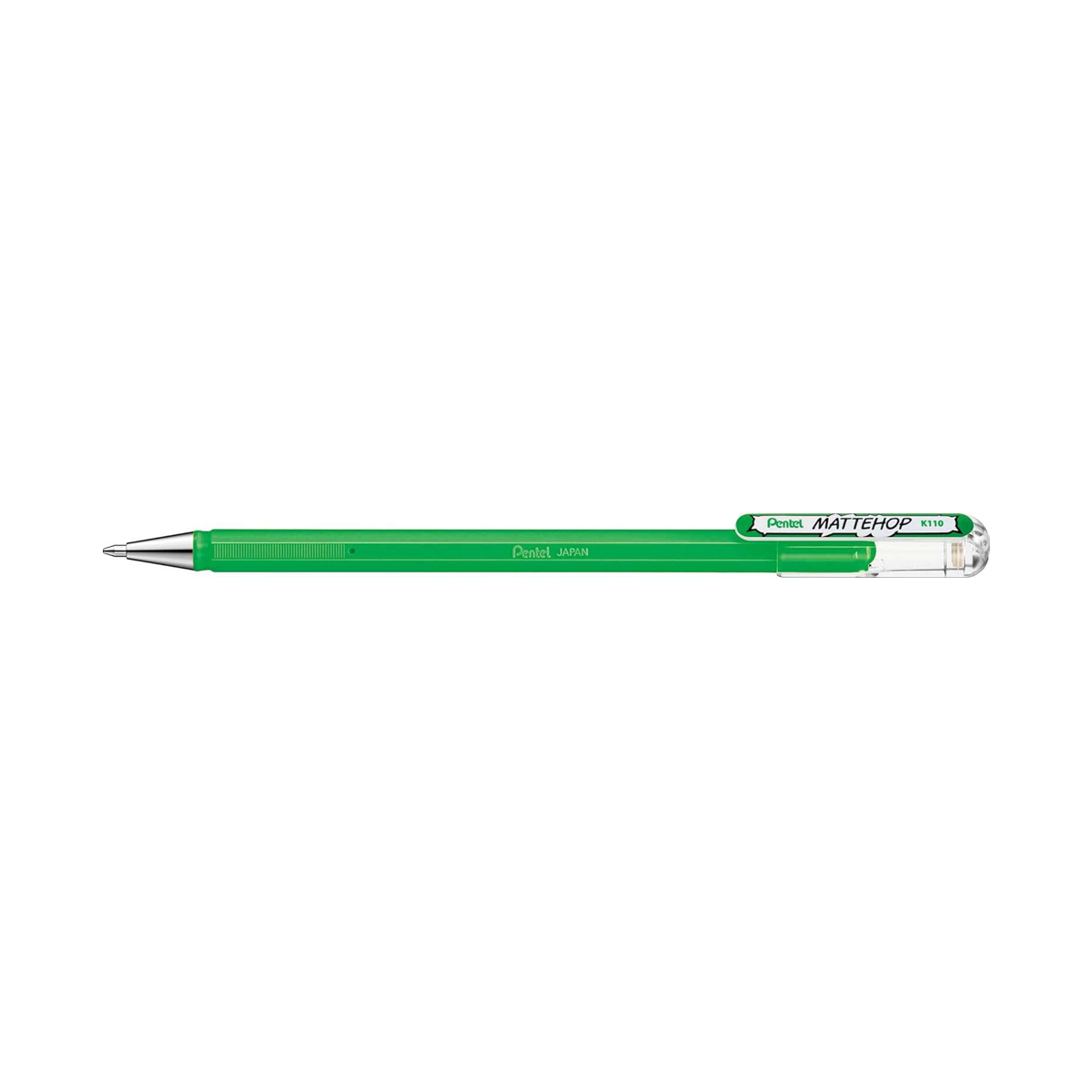 PENTEL TINTA GEL 1MM VERDE 12U