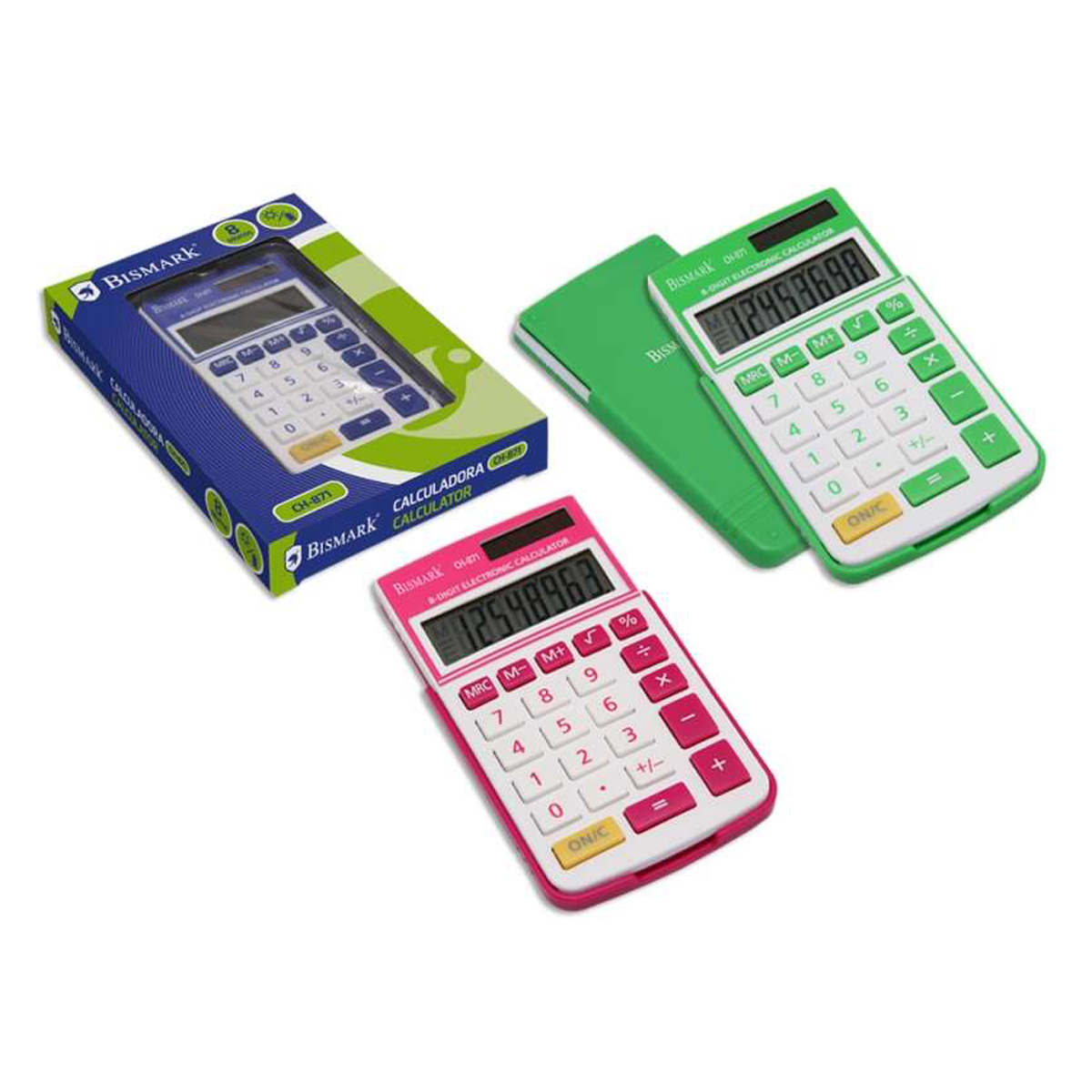 BISMARK CH871 CALCULADORA 8D