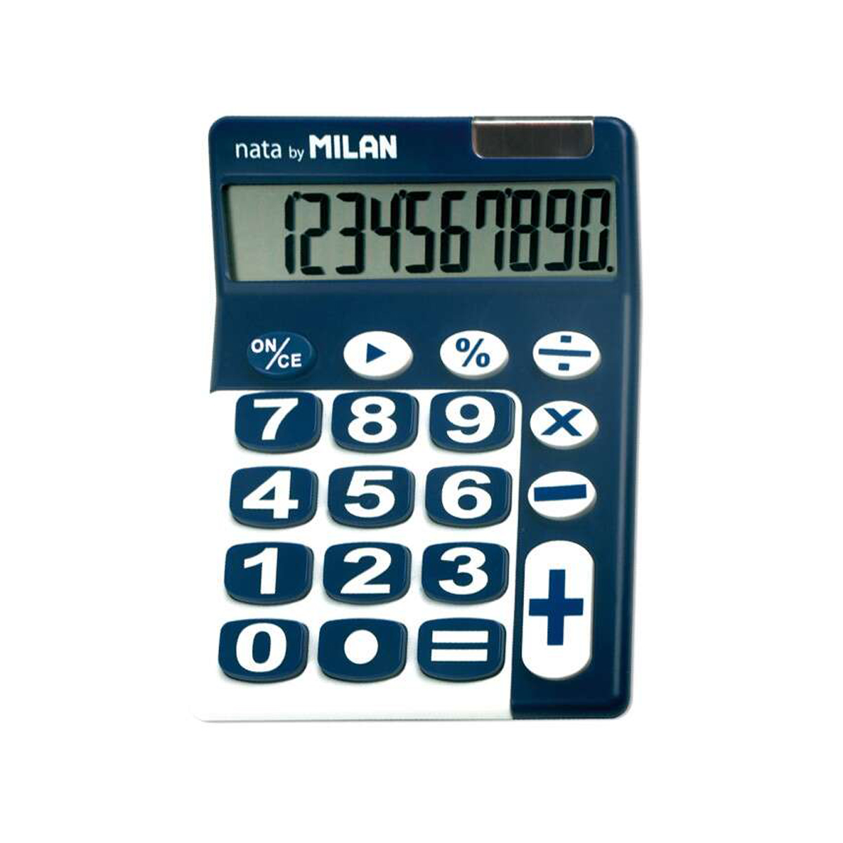 MILAN CALCULADORA 10D AZUL BLA