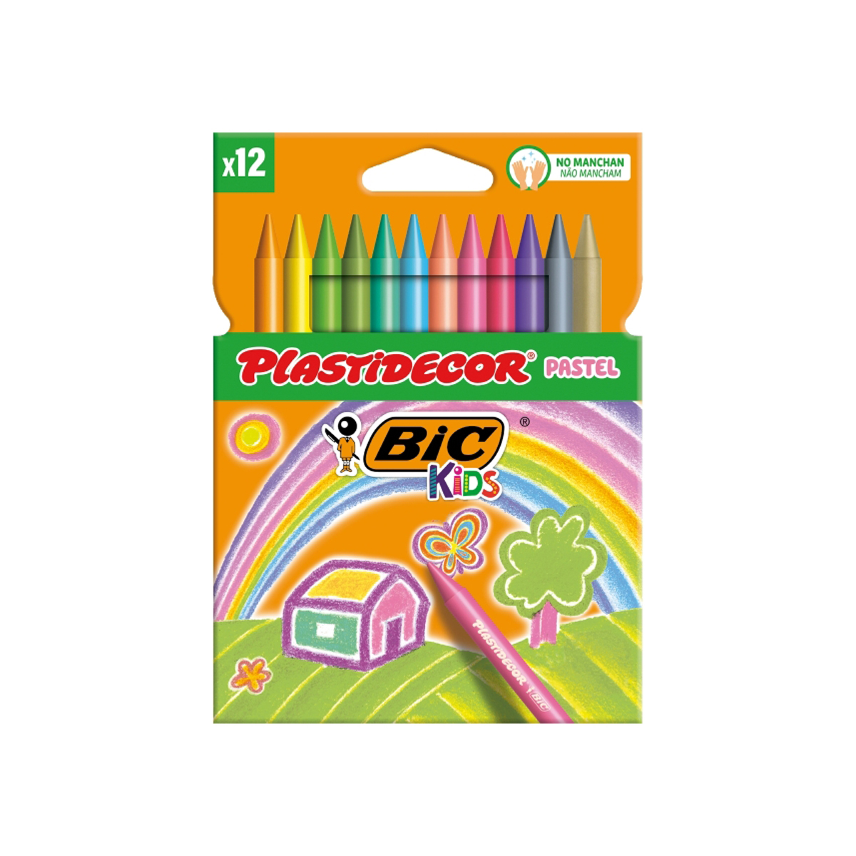 BIC KIDS CERA PLASTIDECOR 12U
