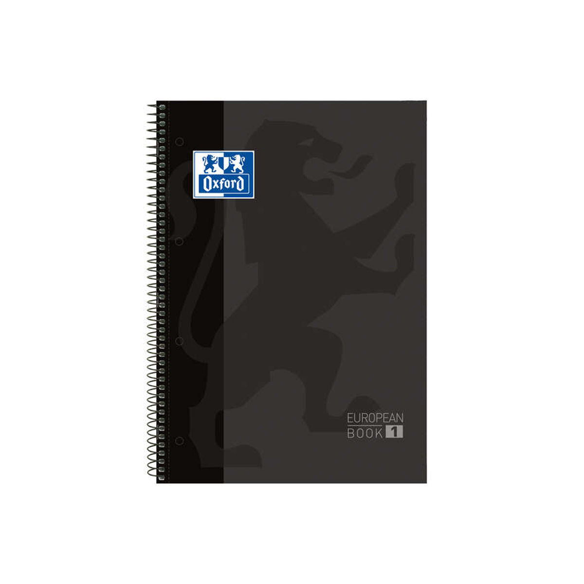 OXFORD CUADERNO A4+ 5X5 NEGRO