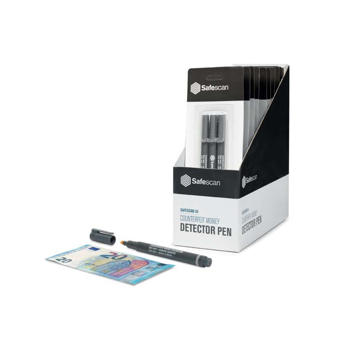 SAFESCAN 30 EXPOSITOR BOLIGRAF