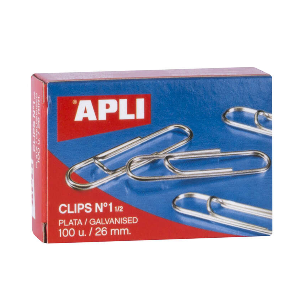 APLI CLIPS N�1� 26MM 100U GALV