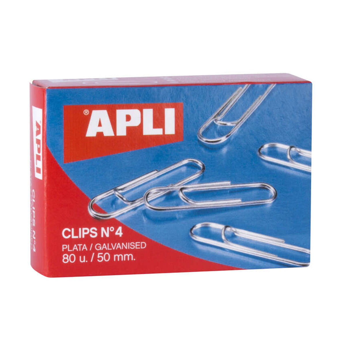 APLI CLIPS N�4 50MM 80U GALVAN