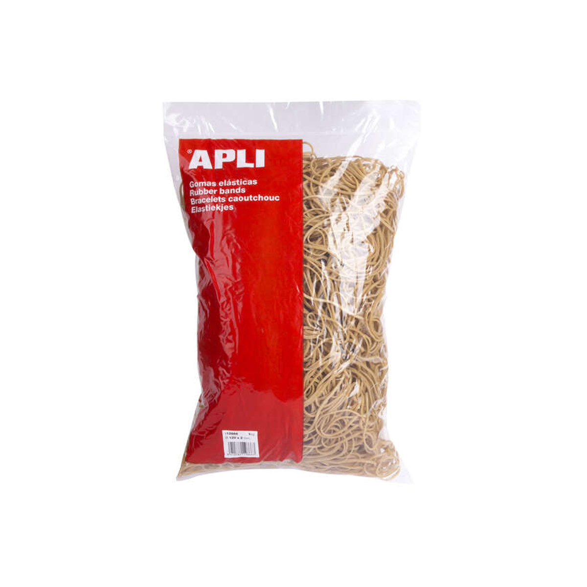 APLI GOMA ELASTICA 120X2MM 1KG