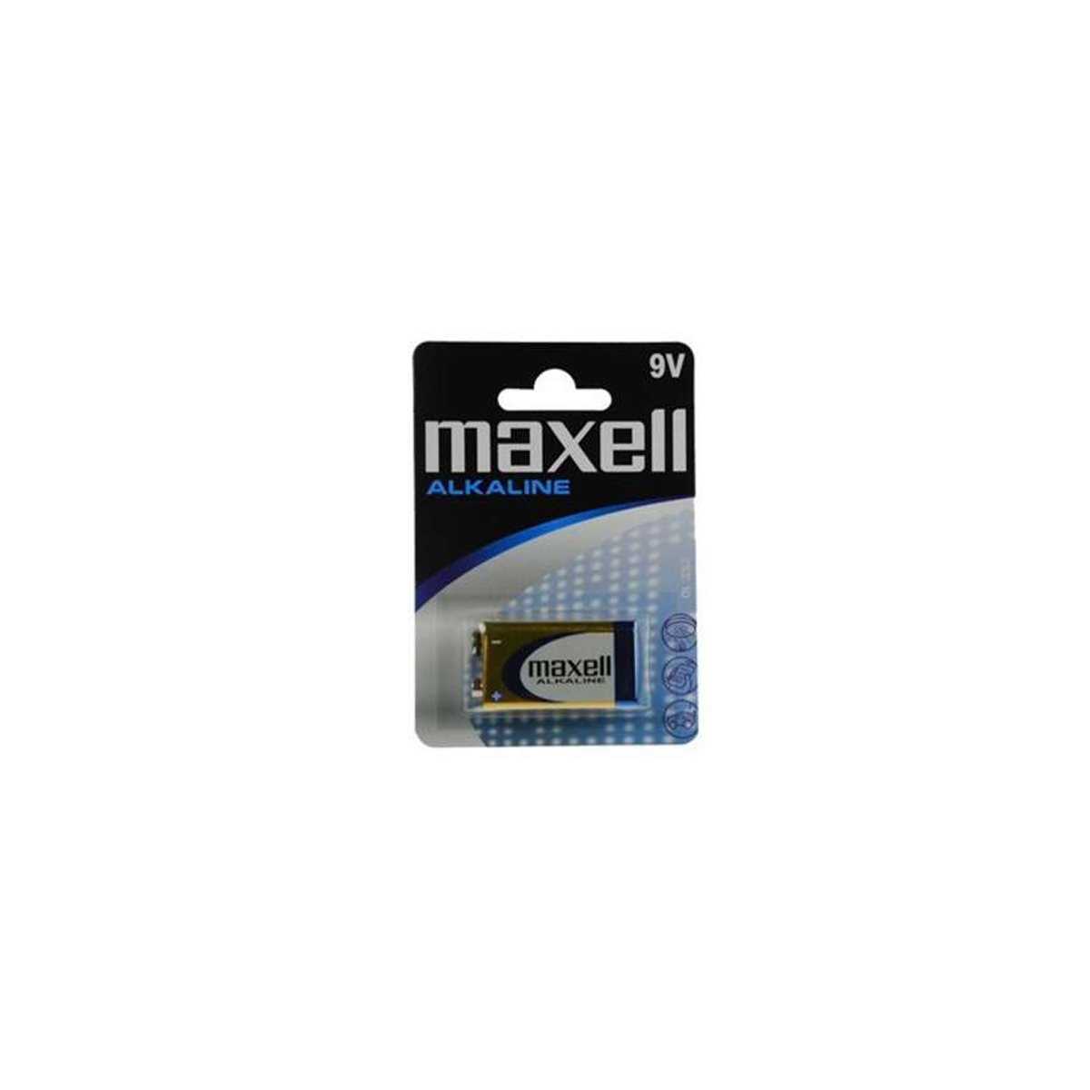 MAXELL PILA ALCALINA LR09 9V