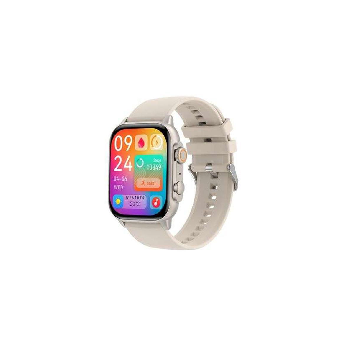 XO J9 1.96 SMARTWATCH BEIGE