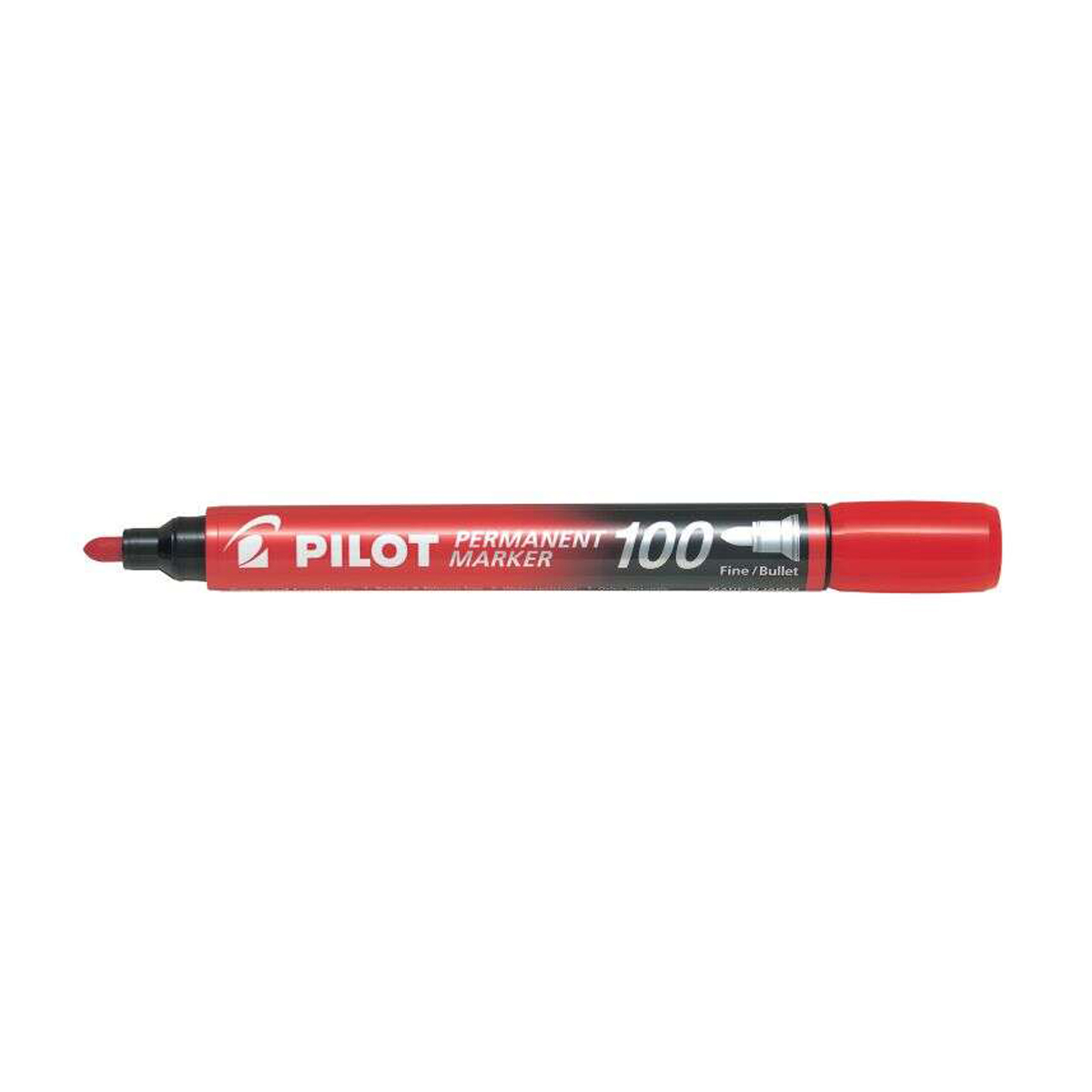 PILOT 100 ROTU 1MM ROJO 12U