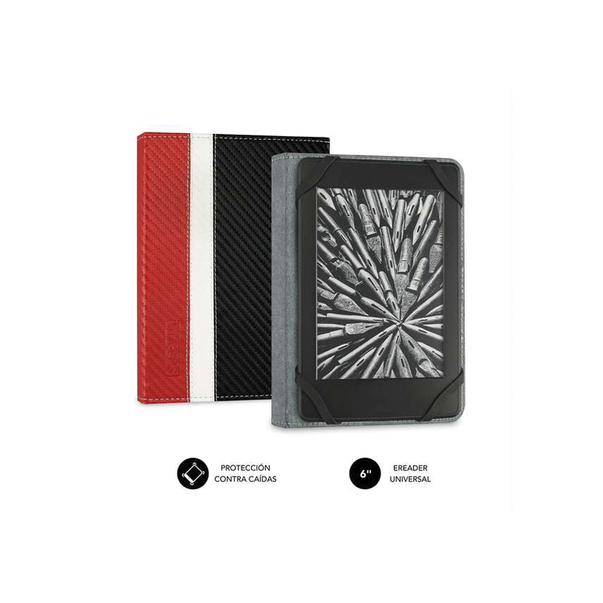 SUBBLIM FUNDA TABLET 6" LIGERA