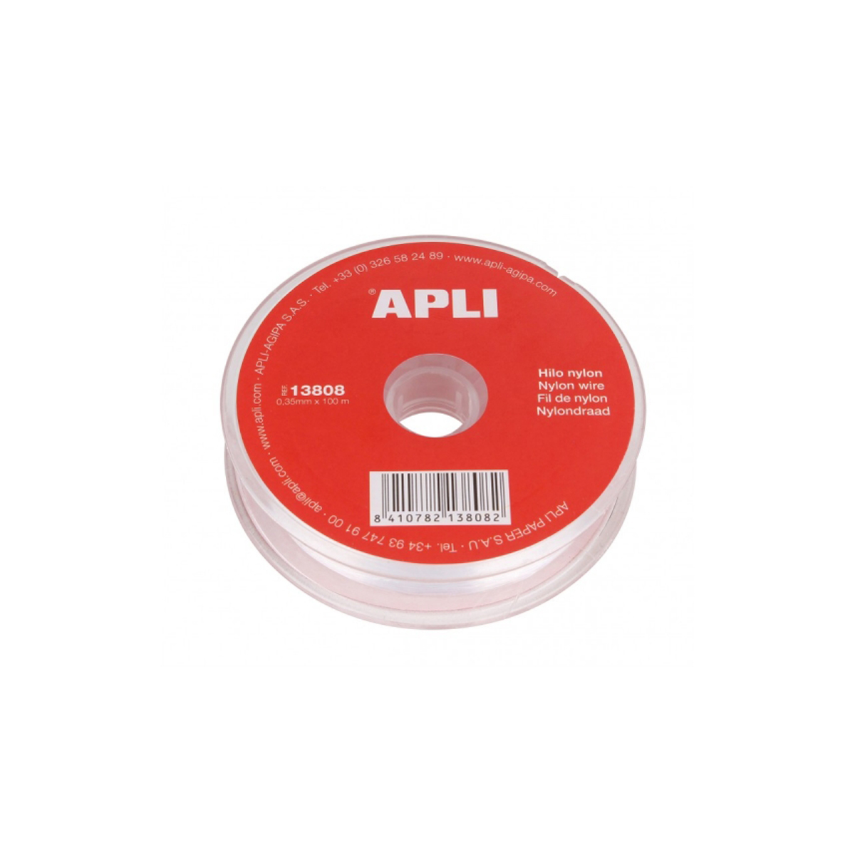 APLI CUERDA NYLON TRANSPARENTE