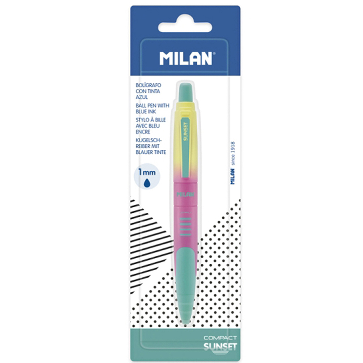 MILAN SUNSET BOLI 1MM AZUL