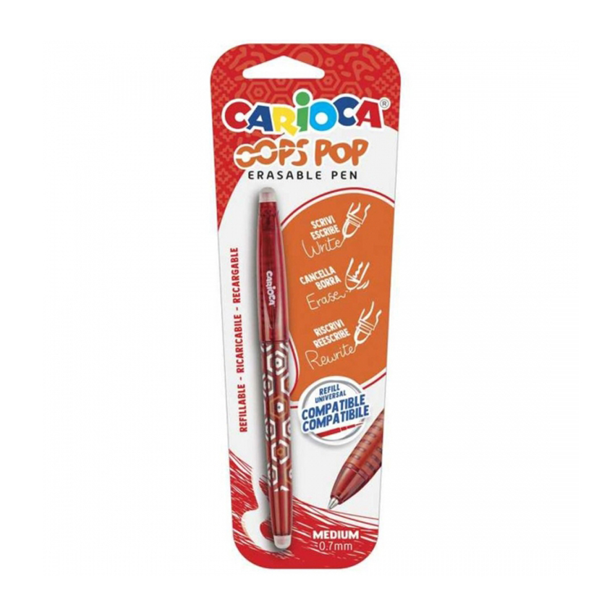 CARIOCA BOLI BORRABLE 0.7MM RO