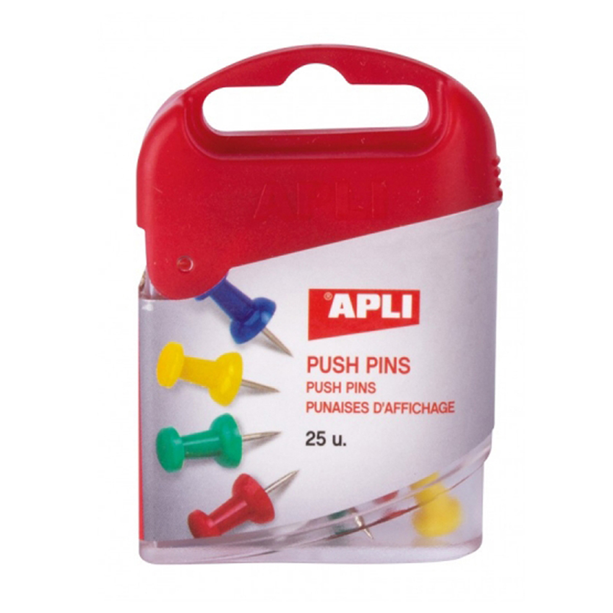 APLI AGUJAS PUSH PINS 25U